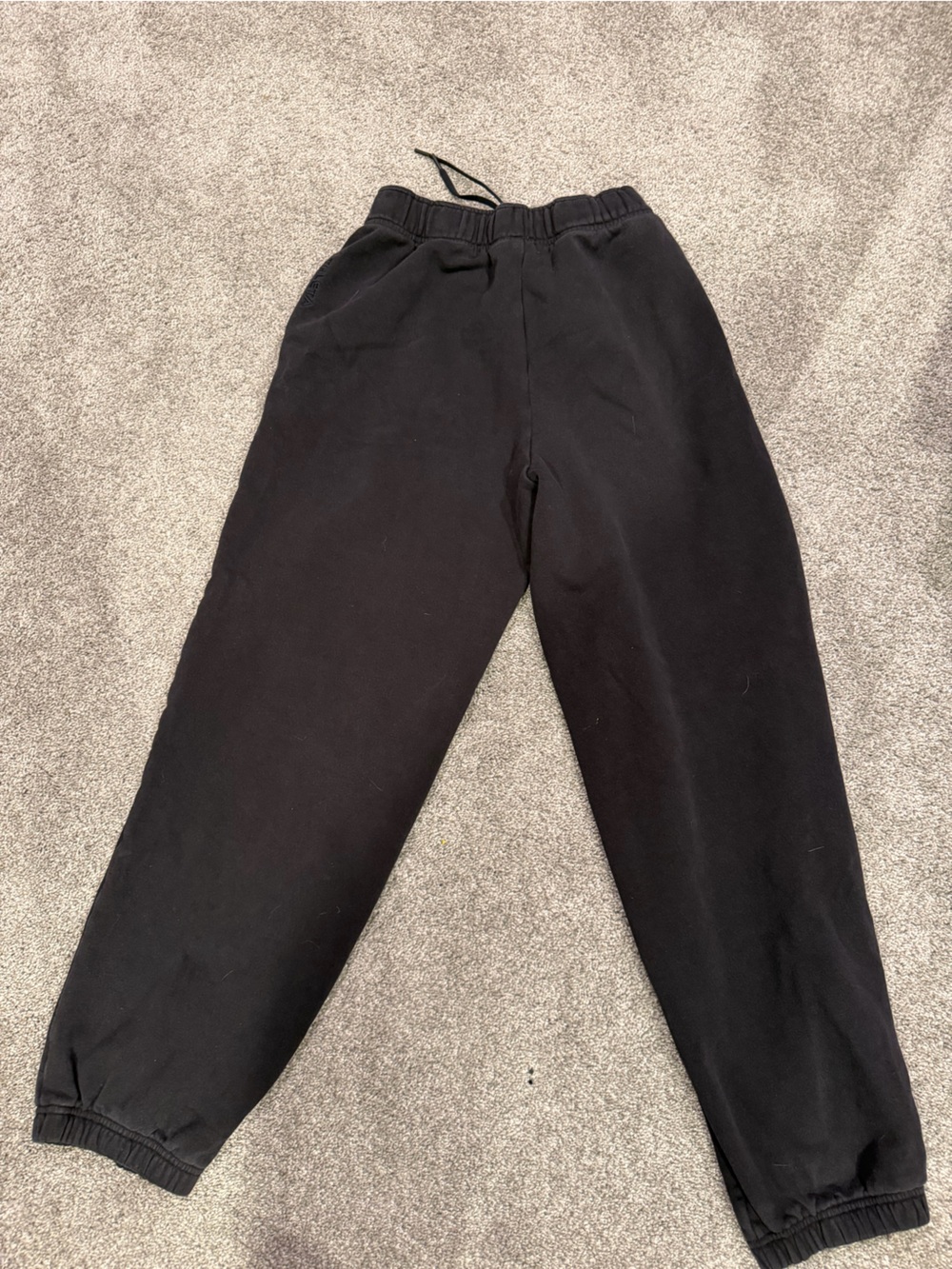 JAG  Black Elastic-Waist Sweatpants
